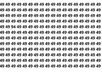 Somente os mais rápidos encontram o número escondido em 8 segundos