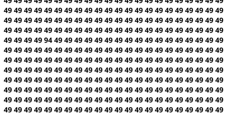 Somente os mais rápidos encontram o número escondido em 8 segundos