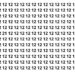 Encontre o número 21 entre os números 12 neste puzzle