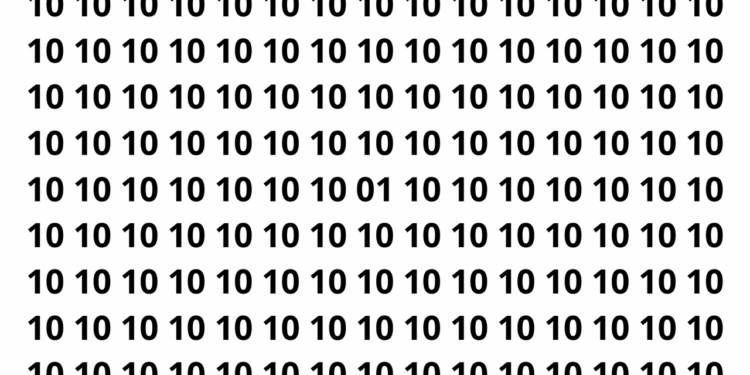 Encontre o número escondido na ilusão de ótica em 15 segundos