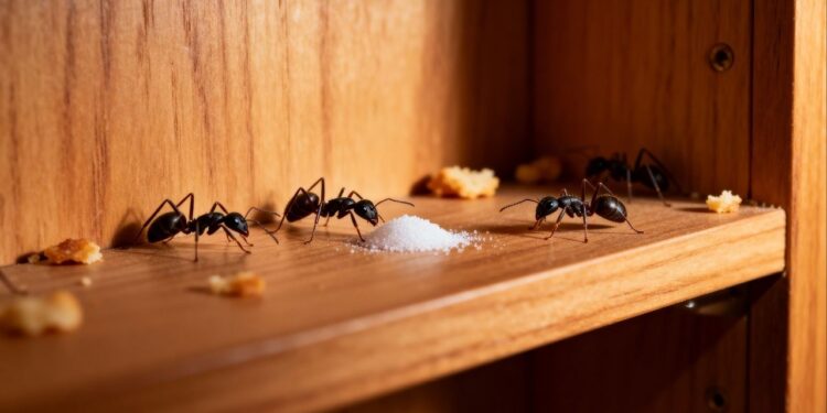 4 aromas naturais que formigas odeiam e ajudam a proteger armários