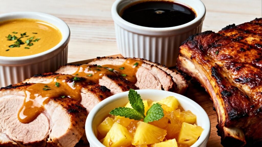 4 molhos para carne de porco que vão deixar qualquer pernil, lombo ou costela uma delícia