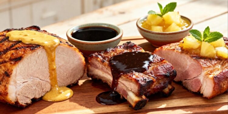 4 molhos para carne de porco que vão deixar qualquer pernil, lombo ou costela uma delícia