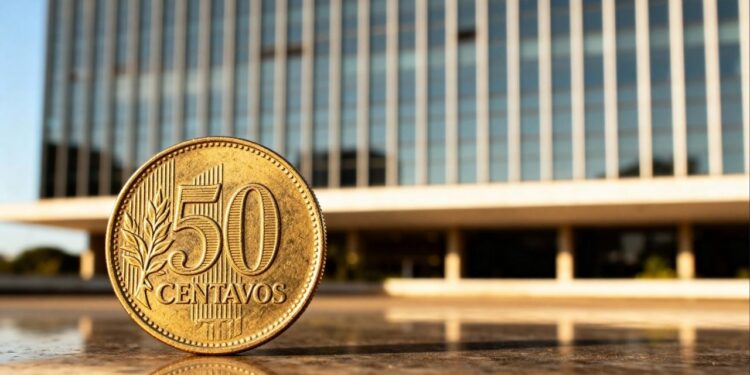 Banco Central emite comunicado para quem tem moedas de 50 centavos em casa