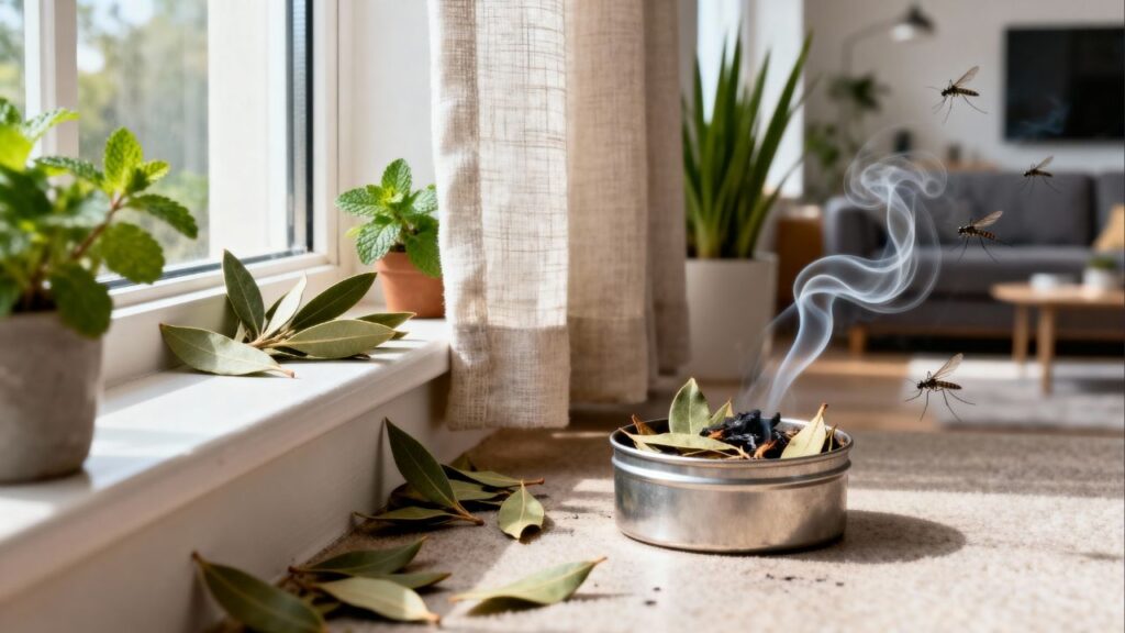 Basta uma folha para se livrar de mosquitos de forma natural nesse verão