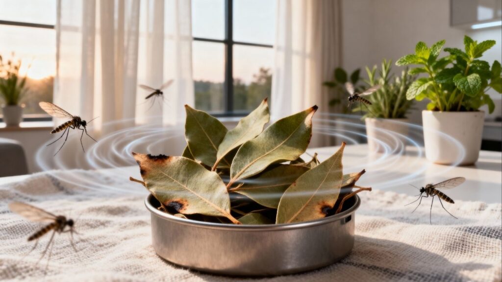Basta uma folha para se livrar de mosquitos de forma natural nesse verão