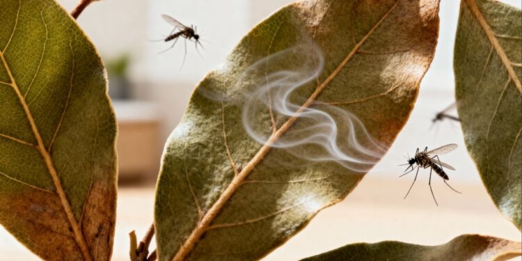 Basta uma folha para se livrar de mosquitos de forma natural nesse verão
