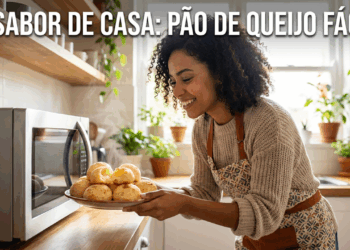 O pão de queijo de micro-ondas sem bagunça que facilita a vida na cozinha