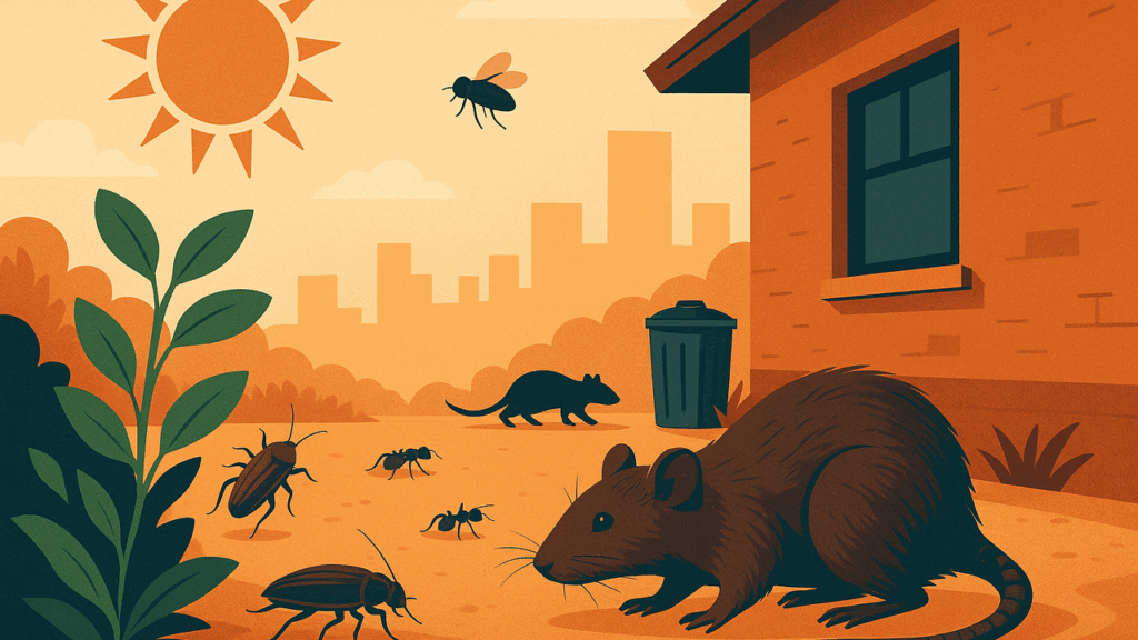 Esse erro comum no calor está atraindo pragas para sua casa sem você perceber