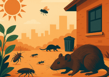 As pragas mais comuns no verão aumentam com calor e umidade nas residências