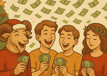 4 signos que vão ganhar dinheiro inesperados nesta semana de Natal