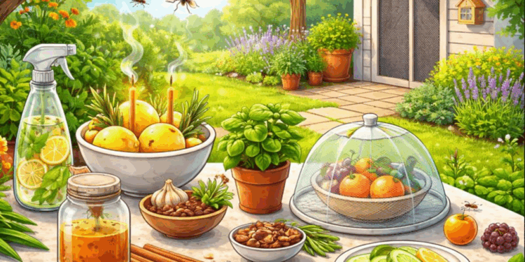 Formas práticas e eficazes de manter insetos longe no verão sem venenos químicos, usando soluções naturais, limpeza e barreiras físicas
