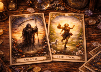 Encerramentos e recomeços no tarô têm um símbolo forte que poucos entendem