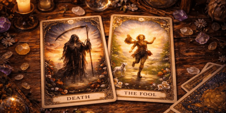 Encerramentos e recomeços no tarô têm um símbolo forte que poucos entendem
