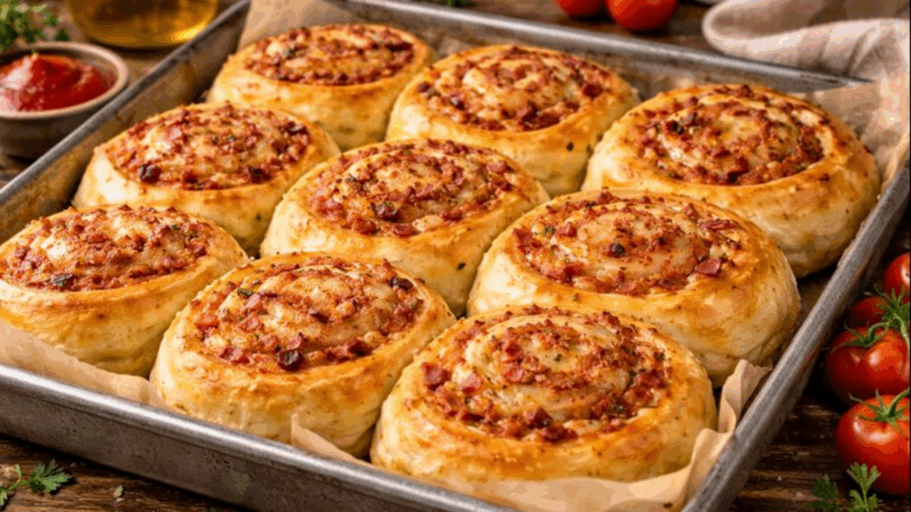 Essa receita de salgado caseiro tem massa leve e recheio farto, sem complicação