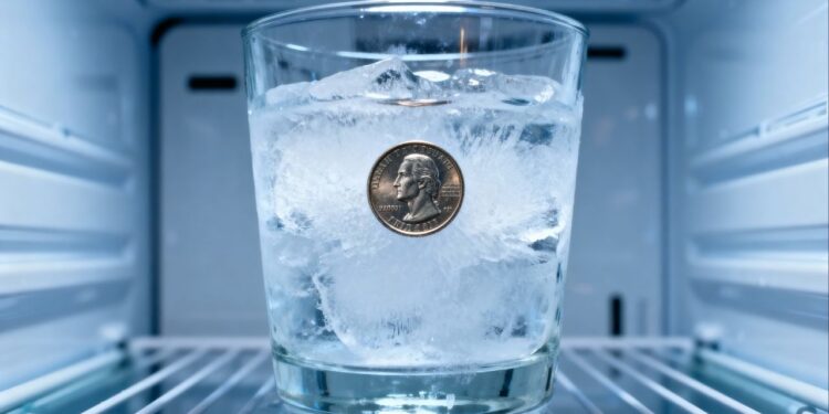 Coloque uma moeda no congelador antes de dormir e entenda o motivo