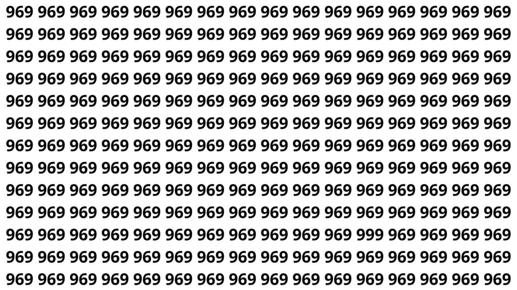 encontre o número 999