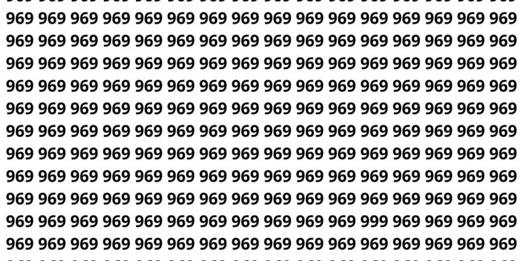 encontre o número 999