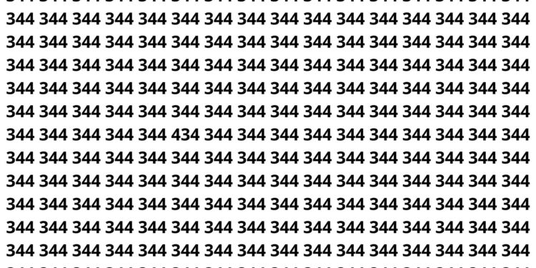 encontre o número 344