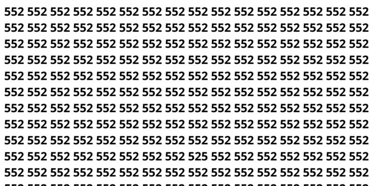 encontre o número 525