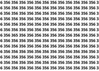 Poucos conseguem achar o número diferente nesse desafio de 5 segundos