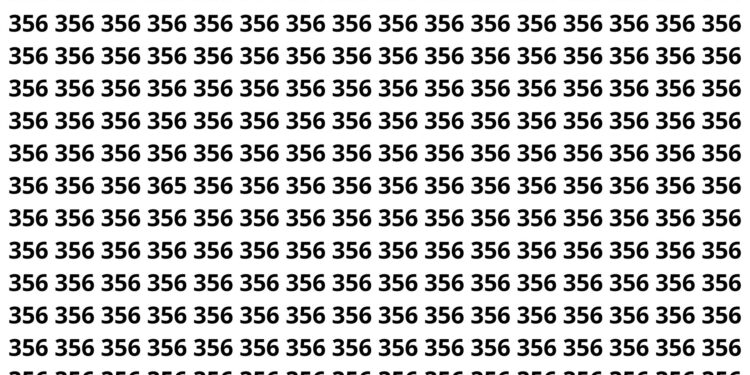 Poucos conseguem achar o número diferente nesse desafio de 5 segundos