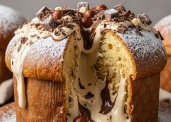 Transforme o panetone de mercado em um delicioso recheado