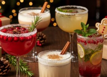Bebidas de Natal: coquetéis sem álcool para a família toda