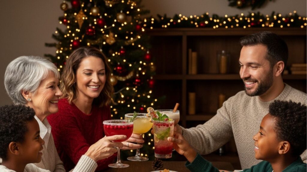 Bebidas de Natal: coquetéis sem álcool para a família toda