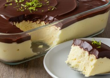 Sobremesa cremosa de Natal pronta em 5 minutos