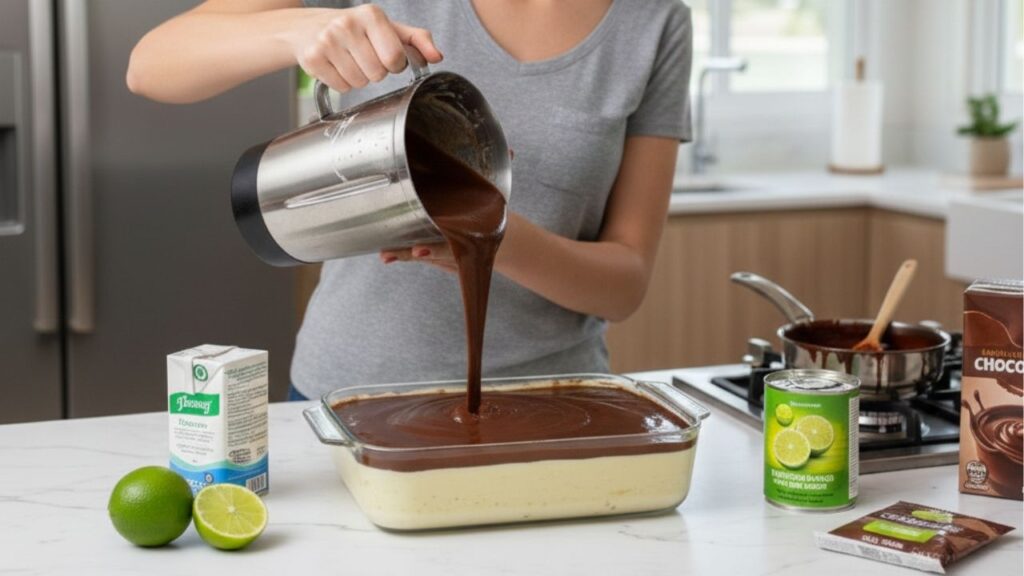 Sobremesa cremosa de Natal pronta em 5 minutos