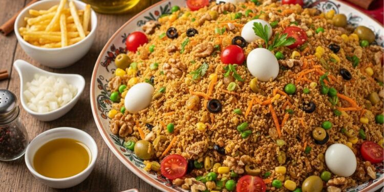 Farofa de Natal rápida, deliciosa e não precisa de fogão