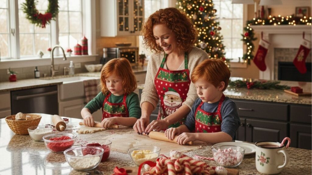 Aprenda a fazer biscoitos de bengala doce igual dos filmes de Natal