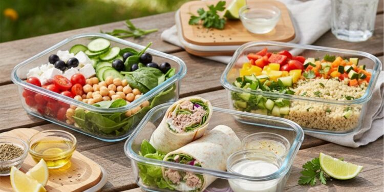 Marmitas frias ajudam a manter a alimentação equilibrada durante dias quentes