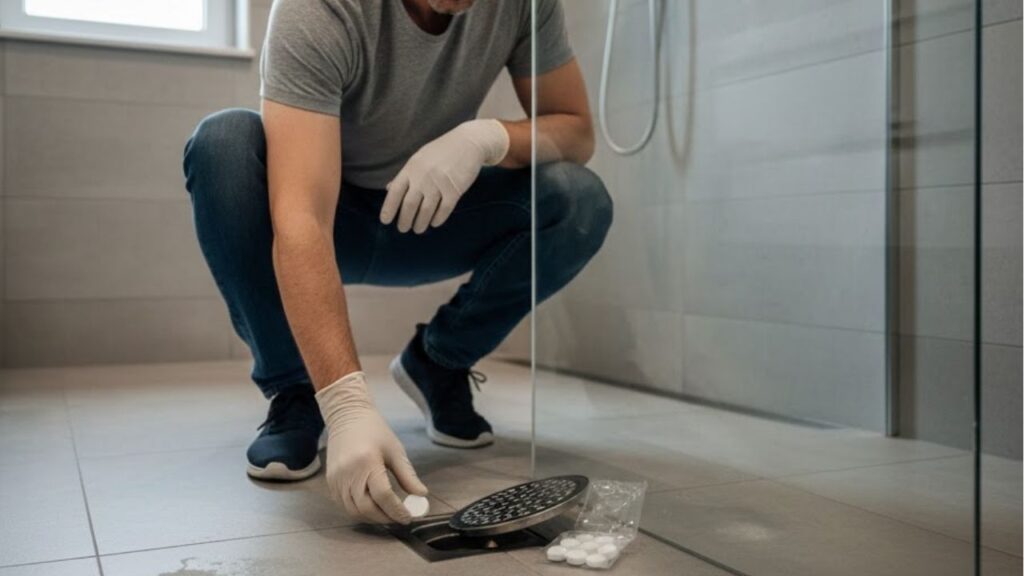 Acabe com o odor de esgoto no banheiro usando pastilhas