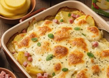 Batata cremosa de micro-ondas pronta em menos de 10 minutos