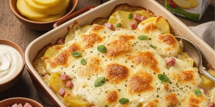 Batata cremosa de micro-ondas pronta em menos de 10 minutos