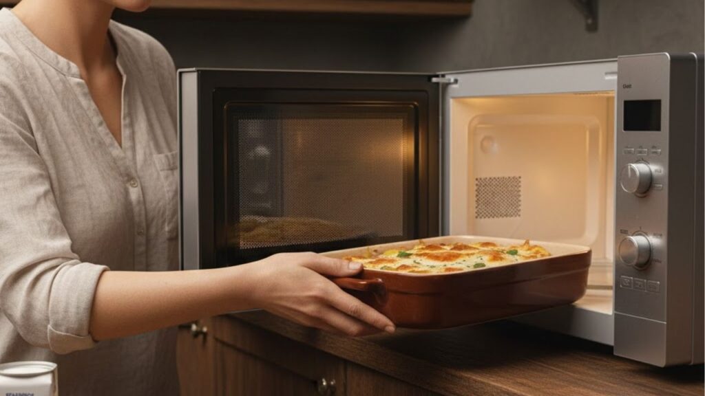 Batata cremosa de micro-ondas pronta em menos de 10 minutos