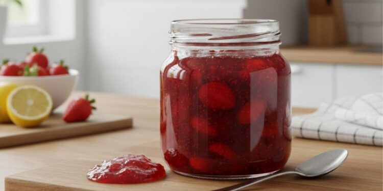 Como fazer geleia de morango no micro-ondas em 15 minutos