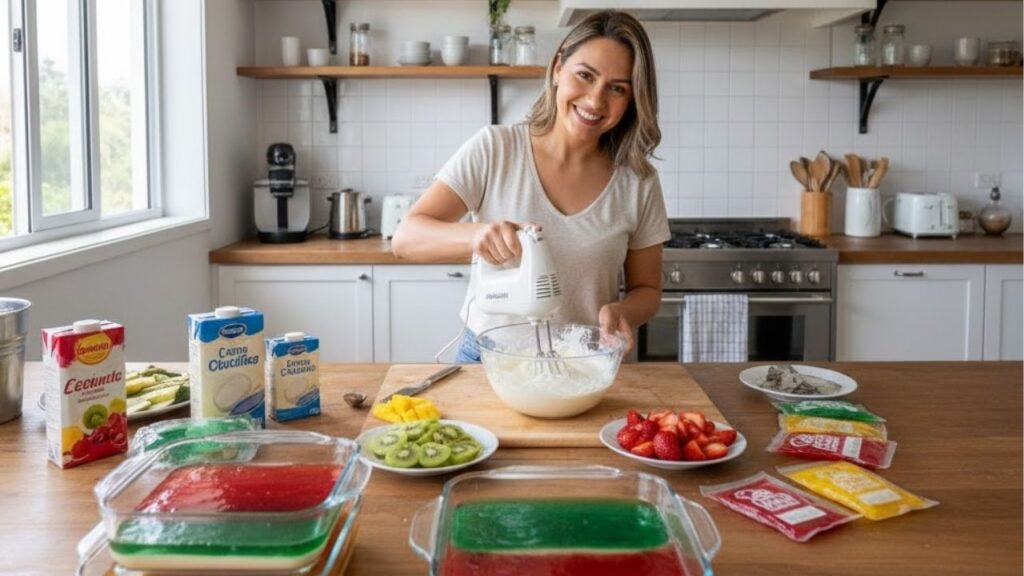 Sobremesa de verão instantânea sem forno, sem esforço e muito deliciosa