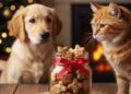 2 receitas saudáveis de biscoitos de Natal para pets feitas no micro-ondas