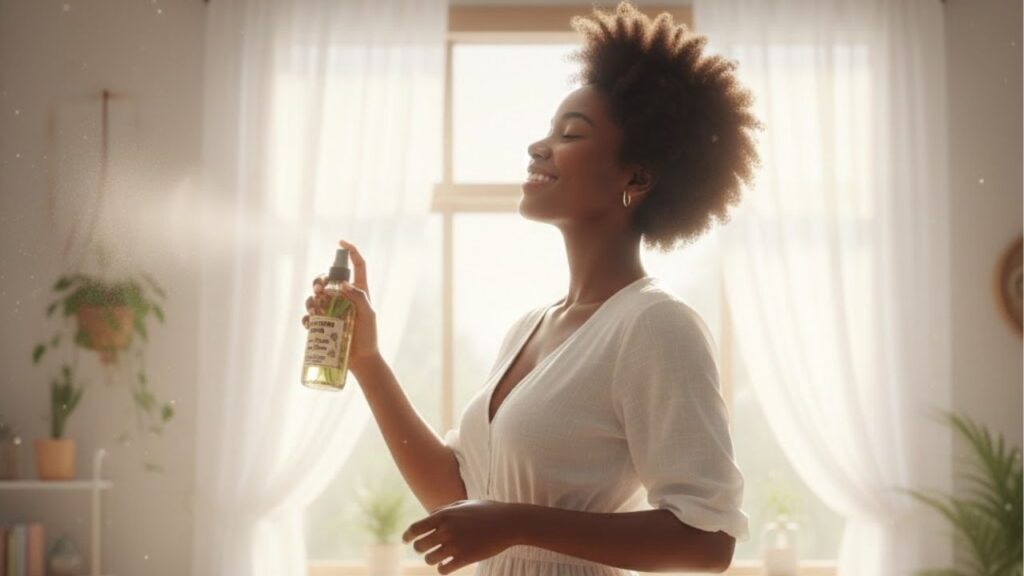 Aprenda a fazer este spray de ervas calmantes perfeito para aromatizar a casa no verão