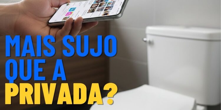 Você sabia que o seu celular é mais sujo que a privada? Aprenda a limpar de forma eficiente e segura