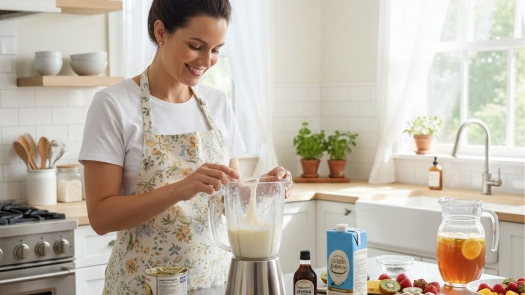 Sobremesa gelada de 4 ingredientes para dias quentes