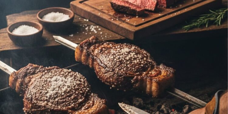 Truque com sal grosso que deixa o churrasco muito mais saboroso