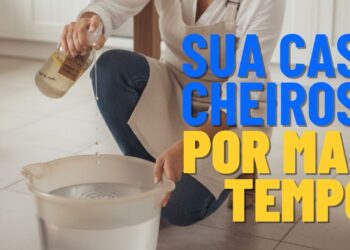 Duas gotas no balde e a casa fica com cheiro de limpeza por dias