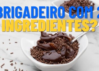 Brigadeiro de colher com 2 ingredientes pronto em 4 minutos