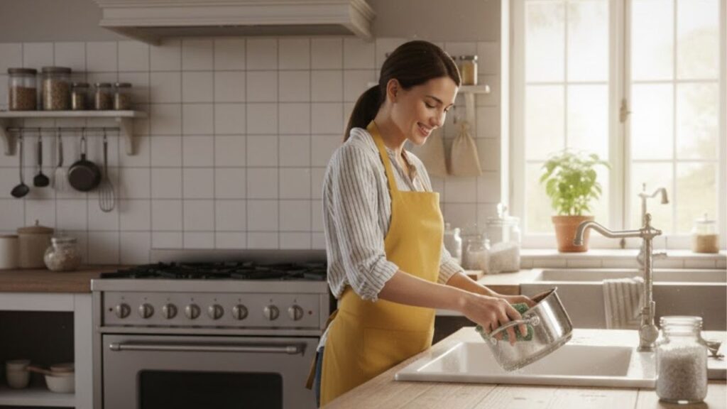 Panela queimada? Descobrimos uma misturinha econômica e eficaz com bicarbonato que vai deixá-la como nova em poucos minutos