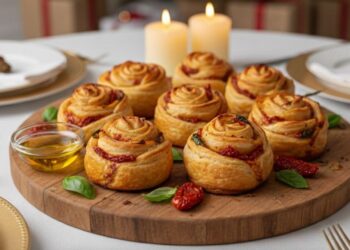 Como fazer rosas recheadas para o Natal, uma receita fácil, crocante por fora, cremosa por dentro e muito bonita para decorar a mesa da ceia