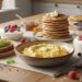 5 receitas rápidas com apenas 3 ingredientes para o café da manhã, garantindo uma refeição deliciosa e nutritiva para aguentar o dia